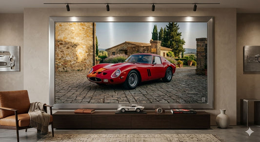Tableau Ferrari 250 GTO – Impression sur Aluminium LIVRAISON INCLUSE